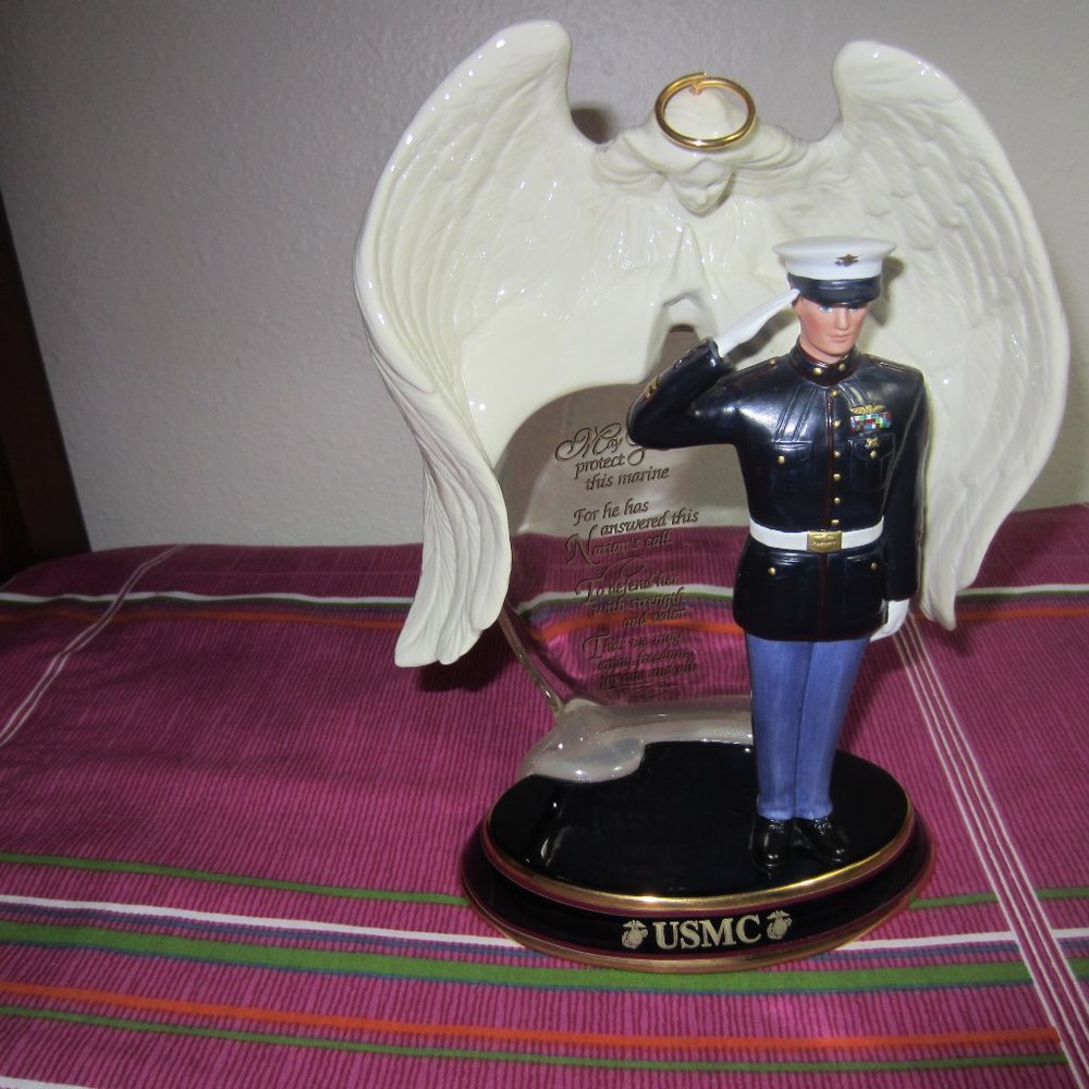 BRADFORD EXCHANGE COLLECTIABLE-KEEPING THEM SAFE/1ST ISSUE IN WINGS OF PROTECION